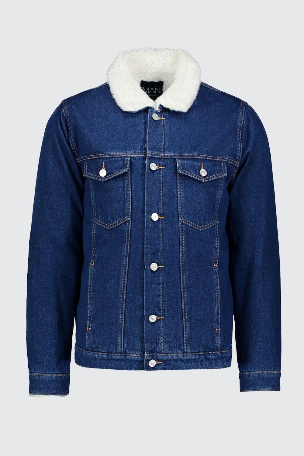 Veste en jean mouton homme hot sale